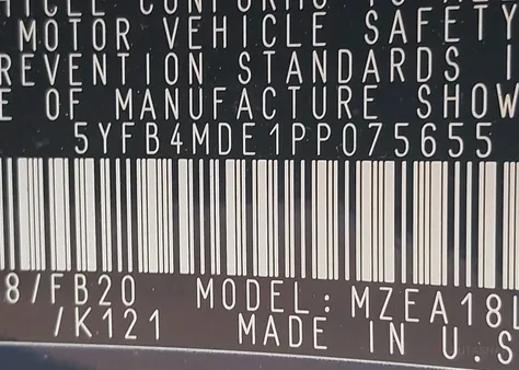 5YFB4MDE1PP075655